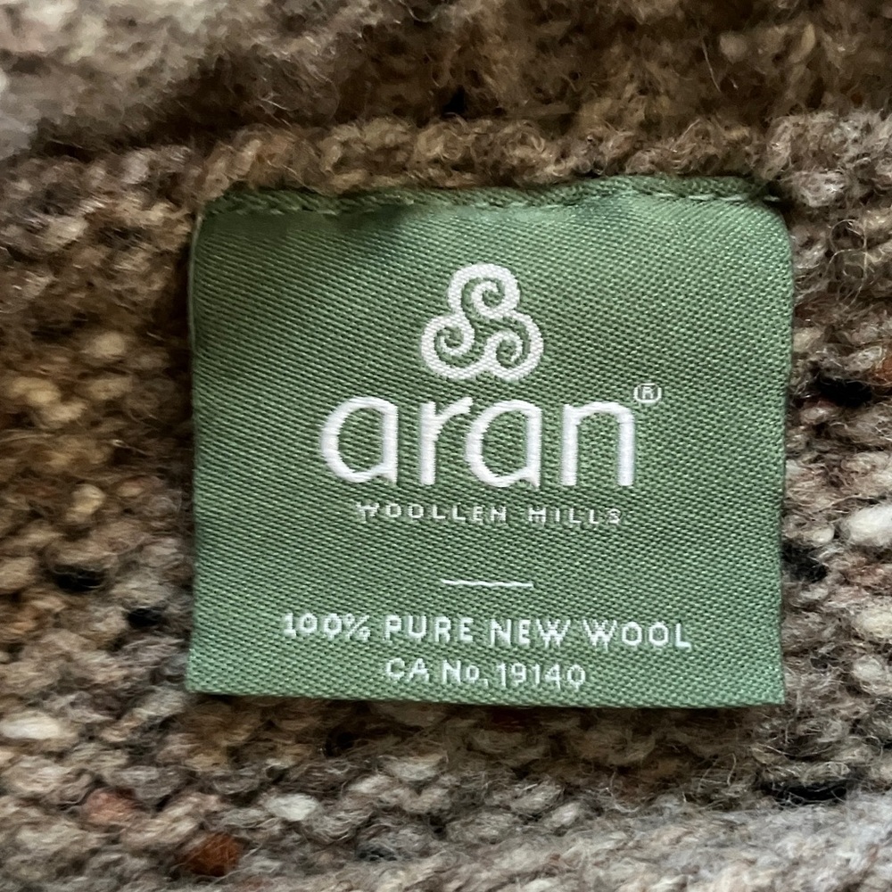 Aran Wollen Mills Roll Neck Sweater - Picture 4 of 7